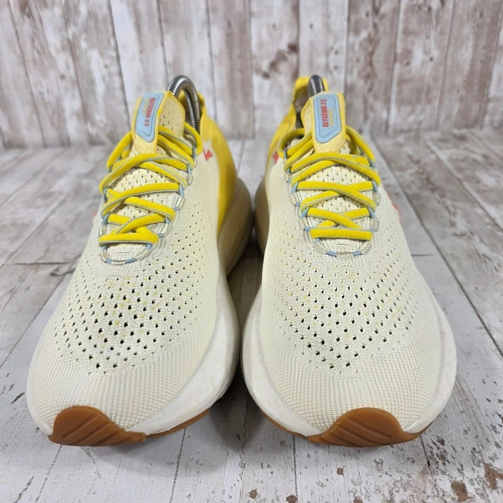 Brooks Glycerin StealthFit 22 Womens Running Shoes Yellow Cream 1204371B744 9